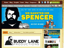 Tablet Screenshot of budspencermovie.com